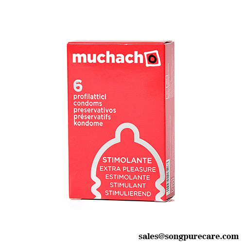 Ribbed Condoms OEM Extra Pleasure with Textured Intimacy