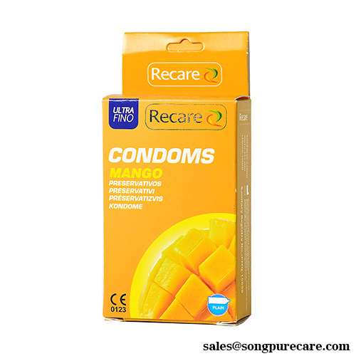 Mango Flavor Condom Tropical Sweetness Meets Premium Intimate Comfort