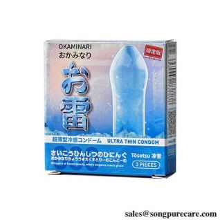 Cool Condom Ice Cold Cooling Sensation Icy Summer Latex