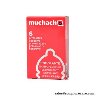 Ribbed Condoms OEM Extra Pleasure with Textured Intimacy