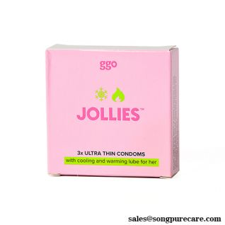 Ultra Thin Condom with Warming Cooling Lube Sensory Pleasure Tailored for Her